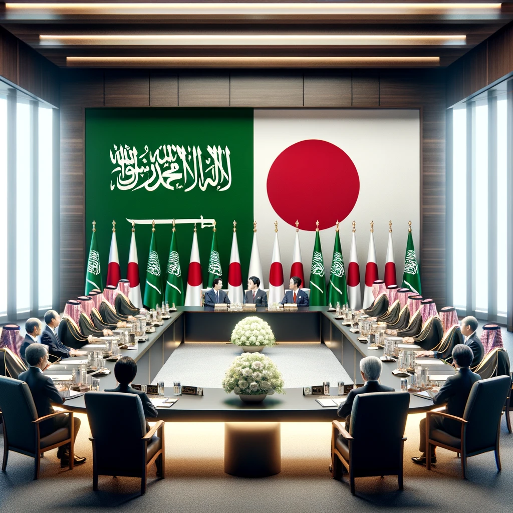 사우디아라비아 일본 방문 - "JAPAN NOW"