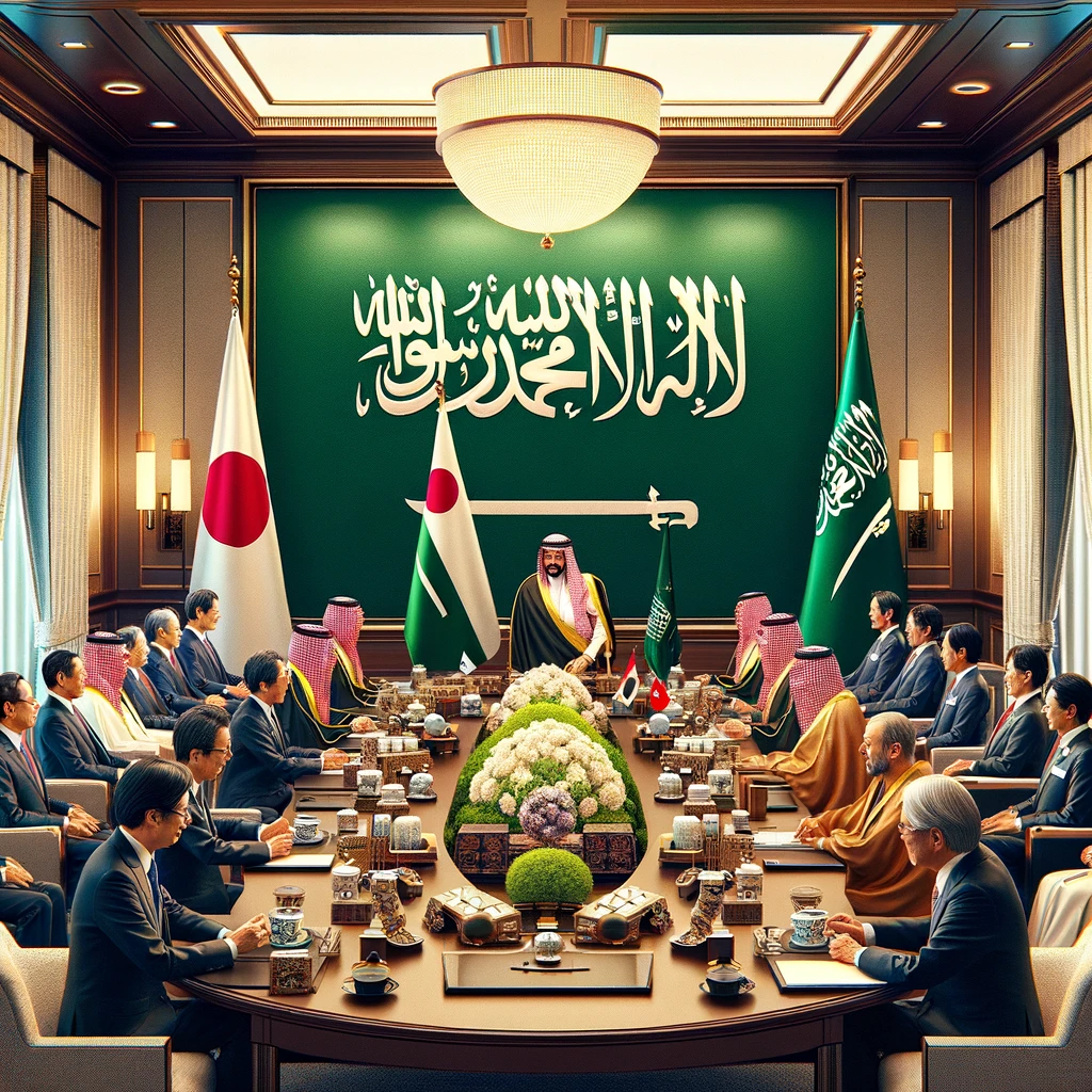 사우디아라비아 일본 방문 - "JAPAN NOW"