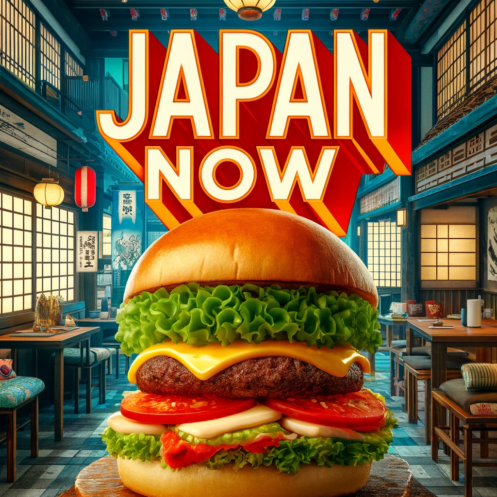 Japan Sasebo burger- "JAPAN NOW"