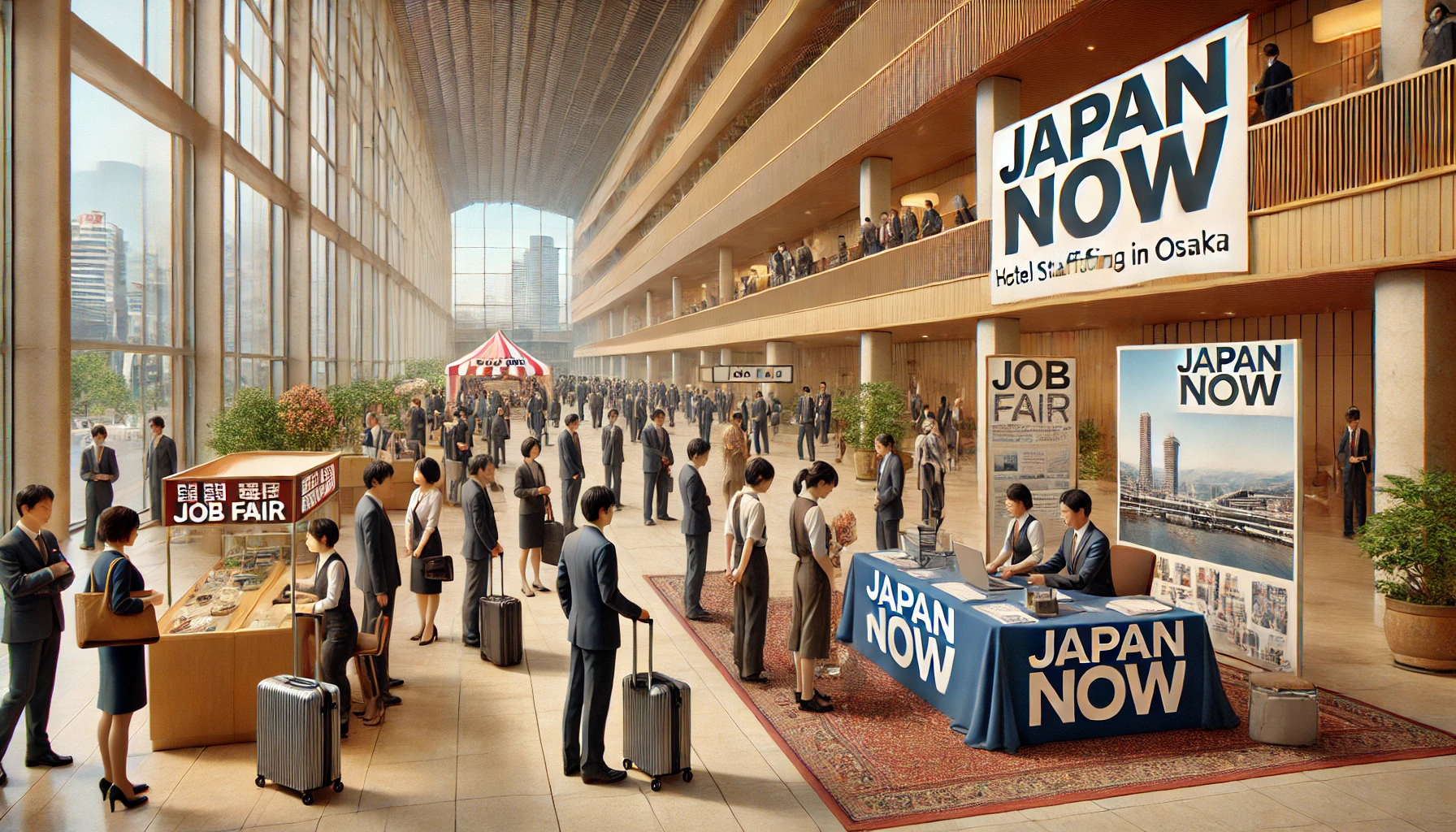 2024년 오사카, 엑스포 앞두고 호텔 인력난 해결에 총력! 🏨✨, 어떻습니까?