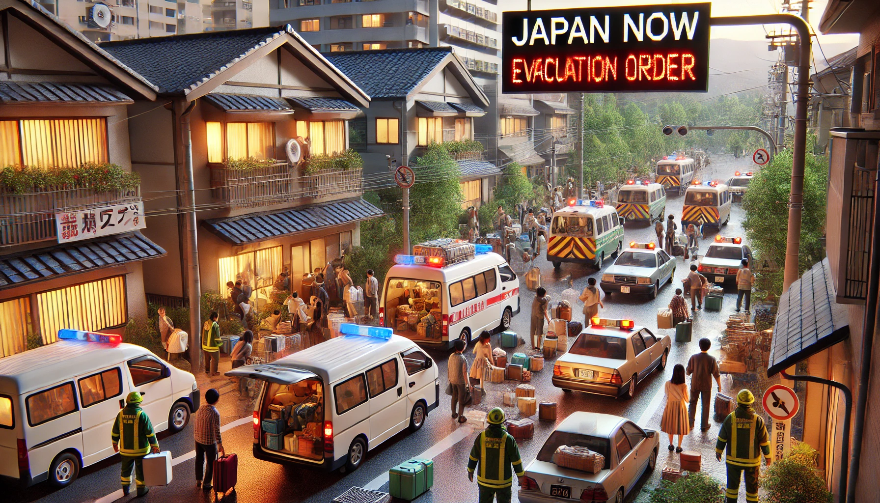2024년 7월 야마구치 나가토시 전 지역에 대피 명령 🚨🏠- "Japan NOW"