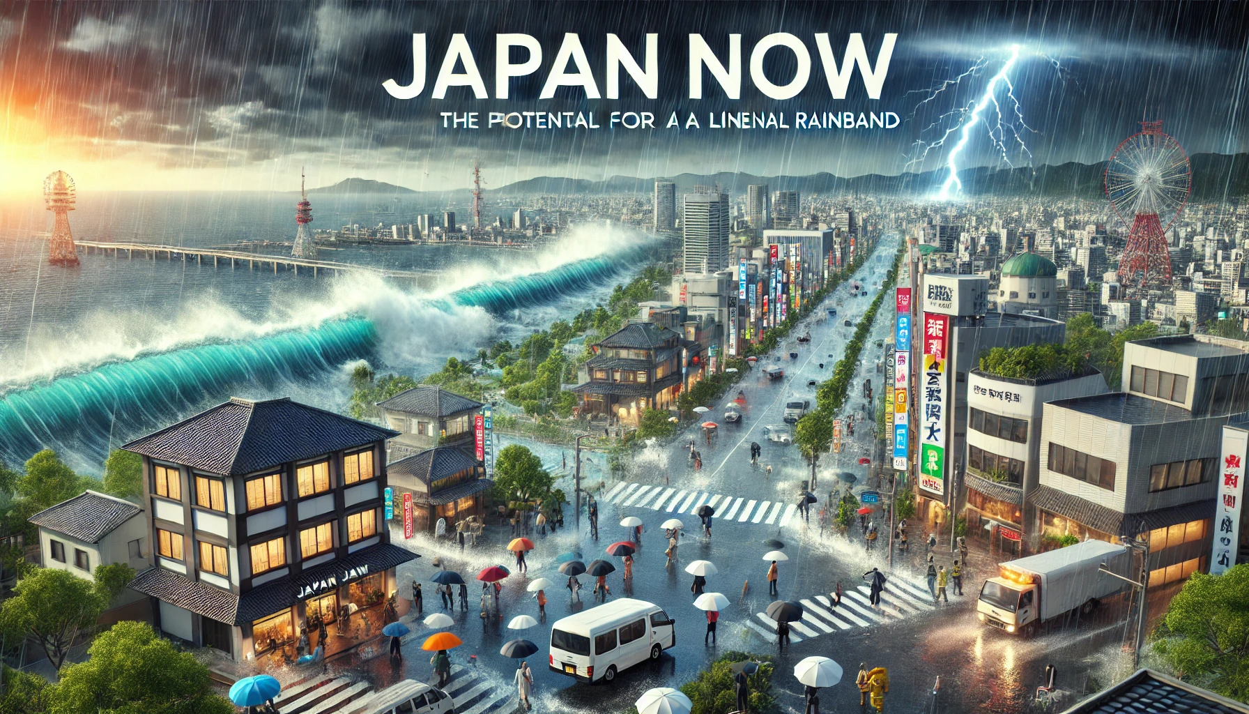 2024년7월24일, 북일본 중심으로 매우 강한 비, 오키나와는 선형 강우대 발생 가능성 🌧️⚠️, 어떻습니까?