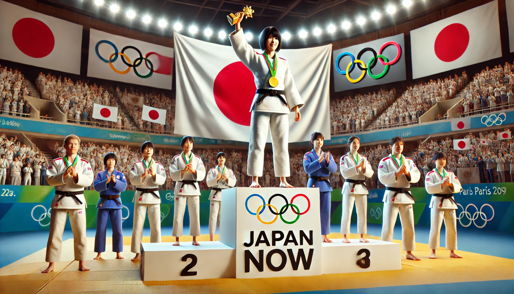 2024년 파리올린픽, 유도 카쿠타 나츠미 금메달, 여자 48kg급 파리 올림픽에서 일본 첫 메달! 🥇🇯🇵- "Japan NOW"