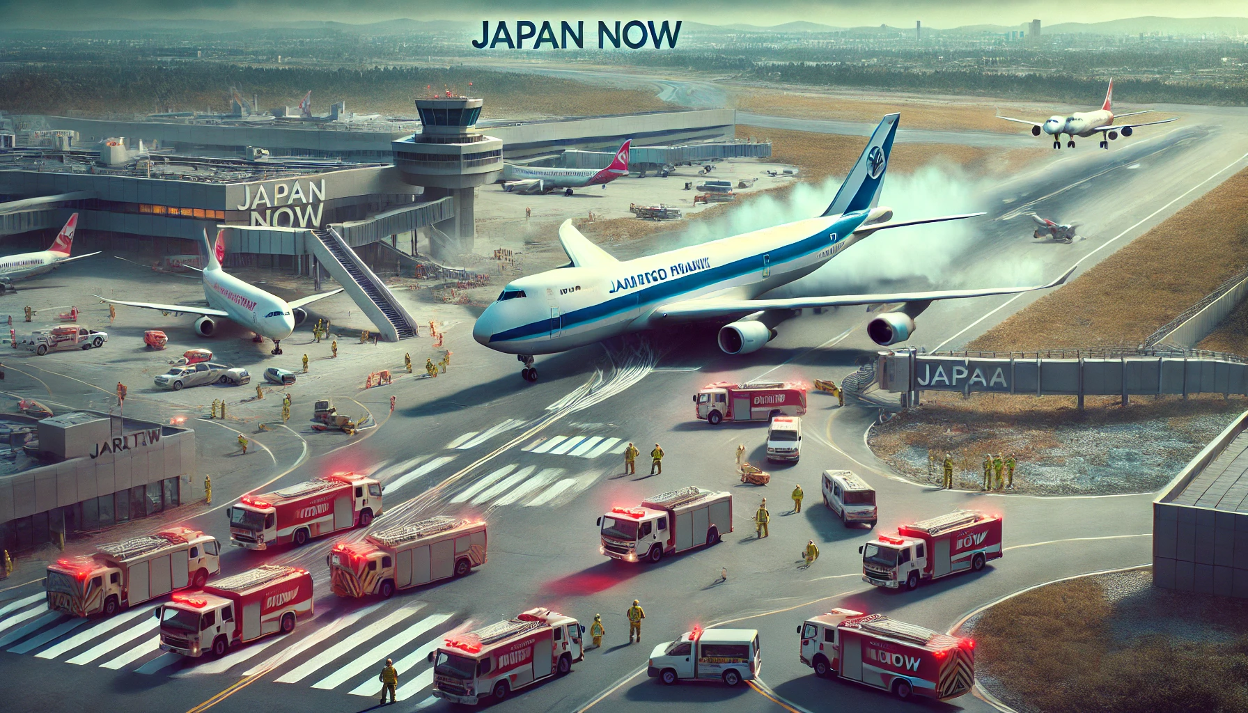 2024년 8월 나리타 공항, 화물기 긴급 착륙으로 활주로 하나 폐쇄 🚨🛬- "Japan NOW"