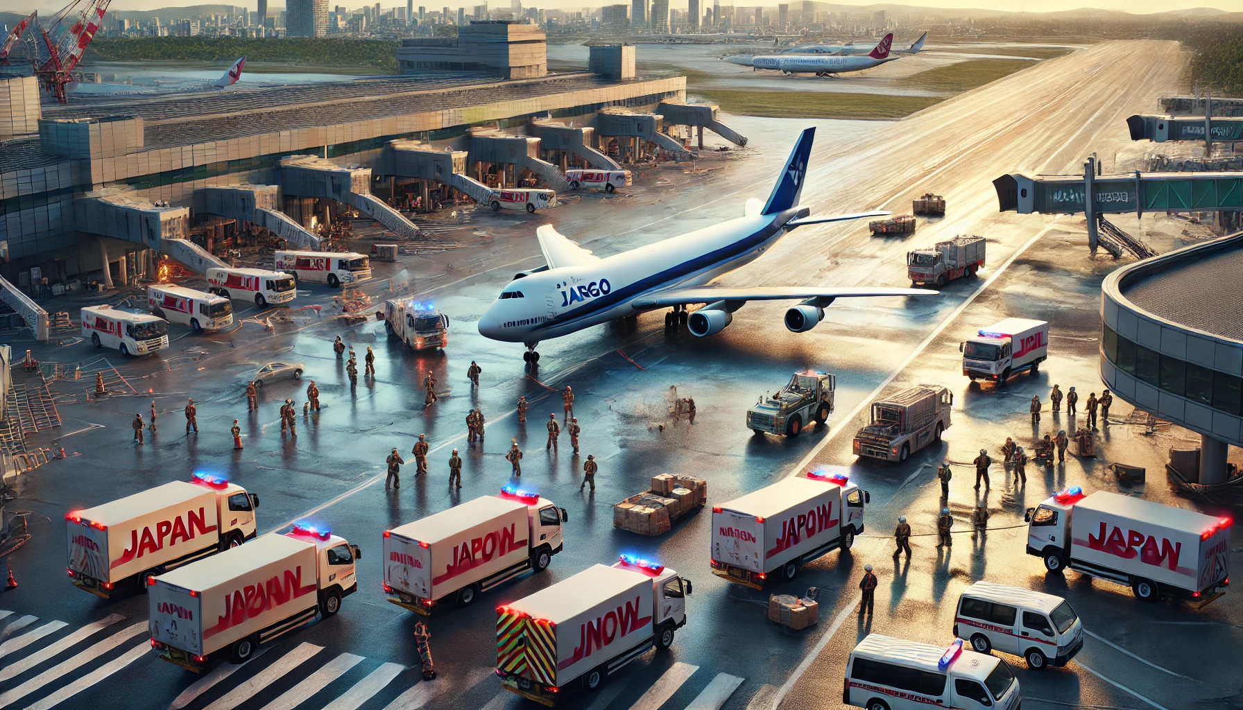 2024년 8월 나리타 공항, 화물기 긴급 착륙으로 활주로 하나 폐쇄 🚨🛬- "Japan NOW"