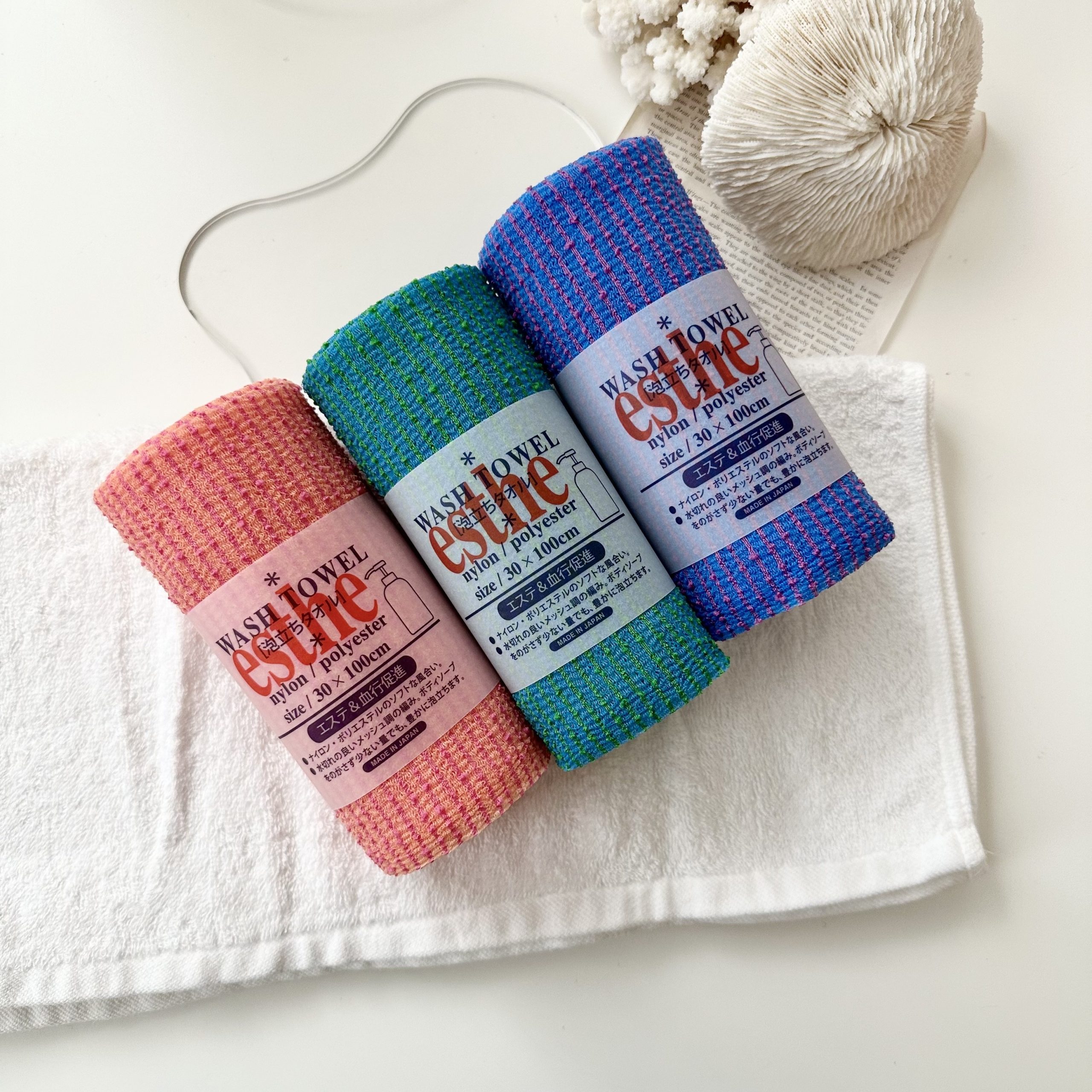 일본 에스더 샤워타올 esthe 에스떼 사용 후기, 육아 필수템 인정