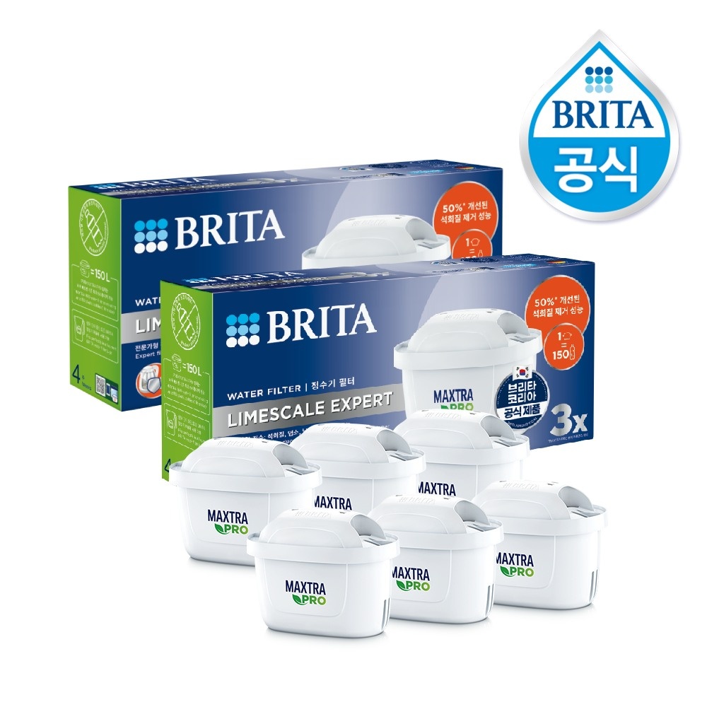 [브리타 정수기 필터 막스트라 프로 라임스케일 3입+3입+NPay 5%적립] 솔직 사용 후기 주방 필수템으로 인정
