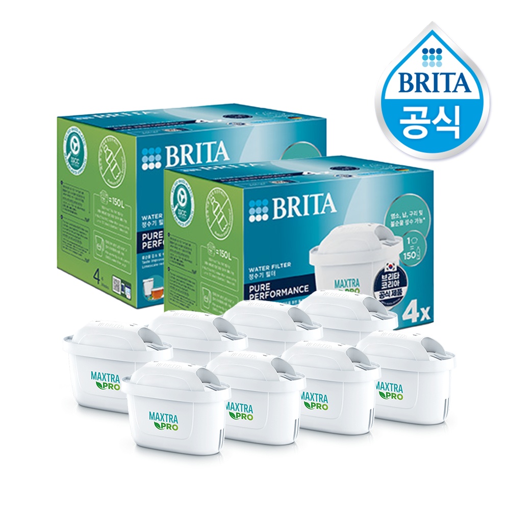 “브리타 정수기 필터 막스트라 프로 퓨어 퍼포먼스 4입+4입+NPay 5%적립” 솔직 리뷰, 가성비로 선택한 이유