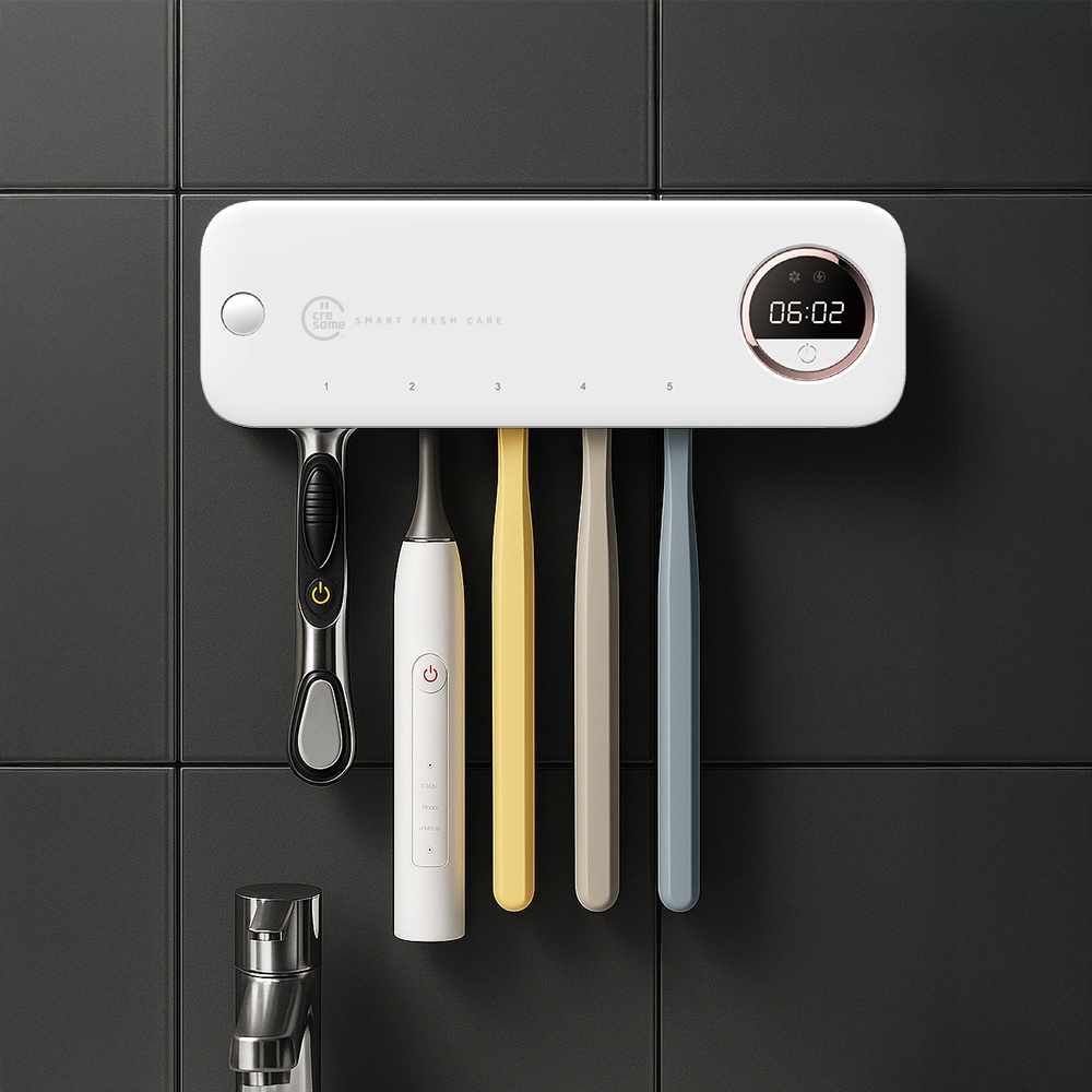 “칫솔살균기 가정용 휴대용 무선 UV 충전식 벽걸이형 소독기 크리썸” 솔직 사용 후기